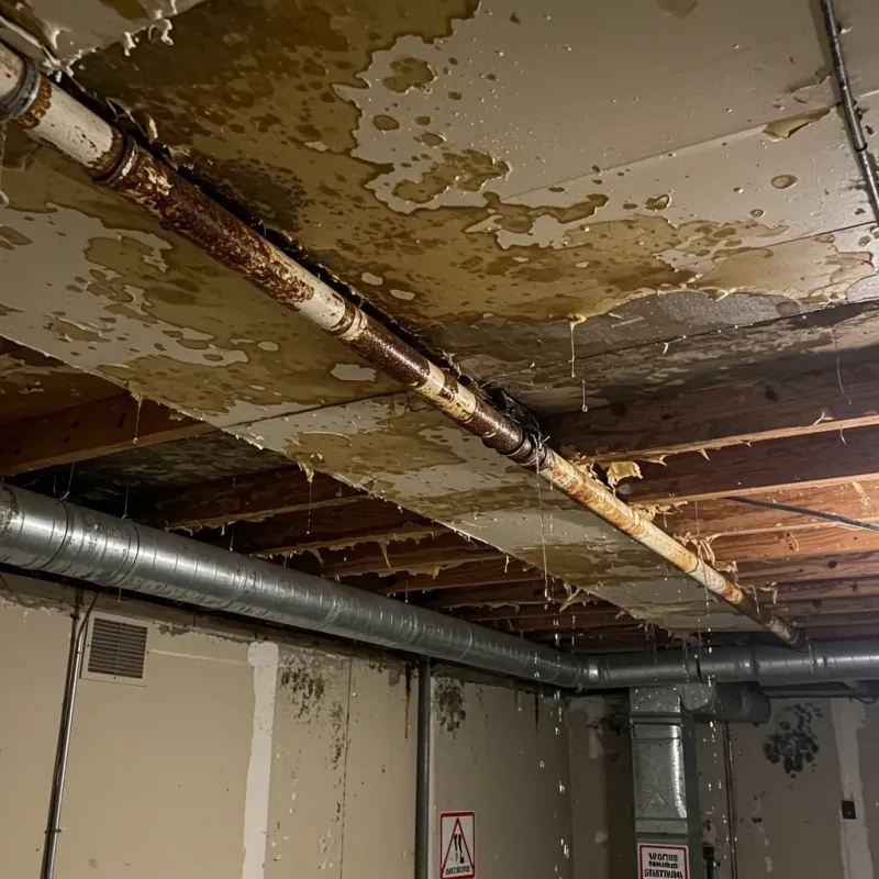 Ceiling Water Damage Repair in Lisbon, ND