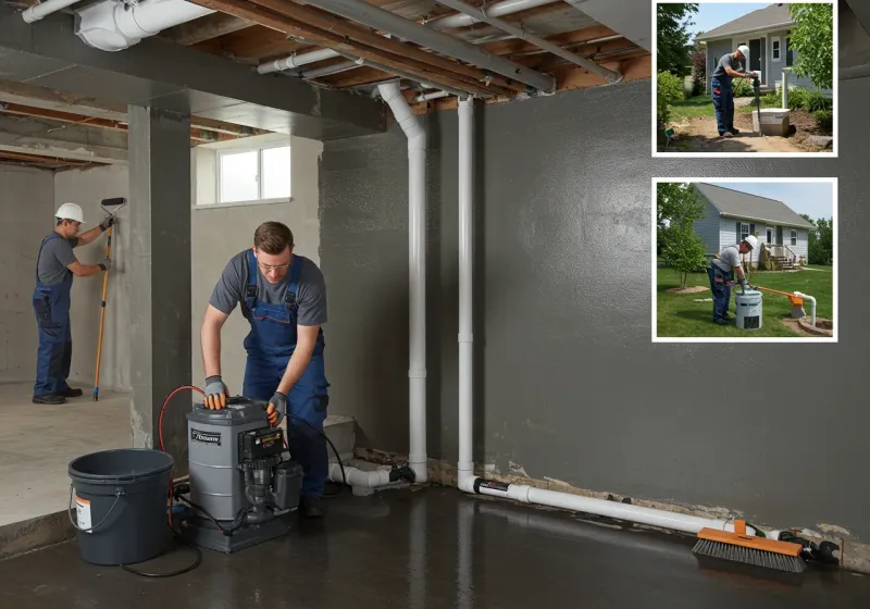 Basement Waterproofing and Flood Prevention process in Lisbon, ND